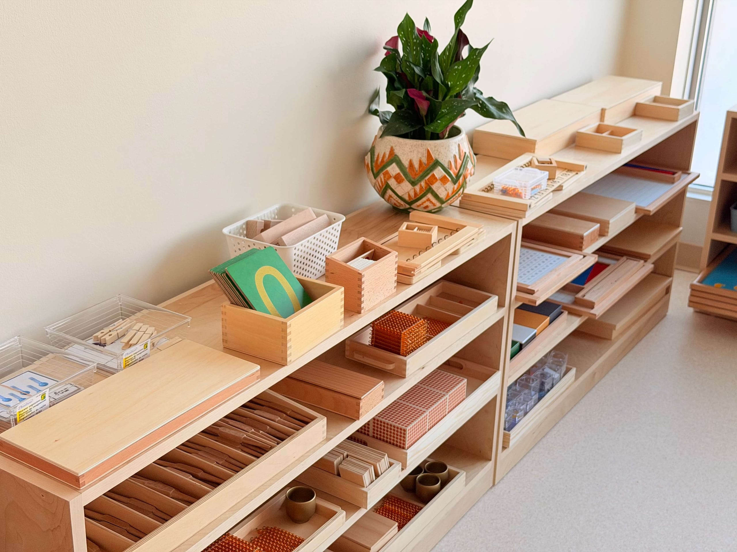 Wooden math, ready to explore